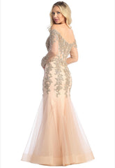 Let's Evening Gown 7828L