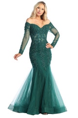 Let's Evening Gown 7828L