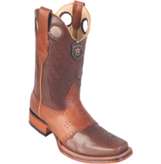 Men's Los Altos PullUp Boots With Saddle Square Toe