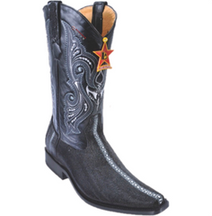 Men's Los Altos Stingray (Rowstone) Boots Versace Square Toe