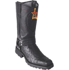 Men's Los Altos Ostrich Biker Boots
