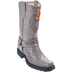 Men's Los Altos Ostrich Biker Boots