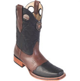 Men's Los Altos Grisly Boots With Saddle Square Toe