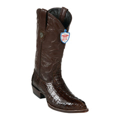 Men's Wild West Caiman Tail Boots J Toe