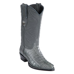 Men's Wild West Caiman Tail Boots J Toe