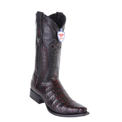 Men's Wild West Caiman Belly Boots Snip Toe