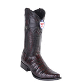 Men's Wild West Caiman Belly Boots Snip Toe