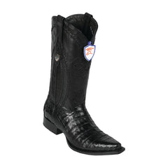 Men's Wild West Caiman Belly Boots Snip Toe