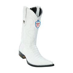 Men's Wild West Caiman Tail Boots 3x Toe