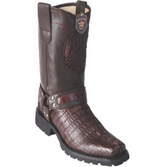Men's Los Altos Caiman Tail Biker Boots