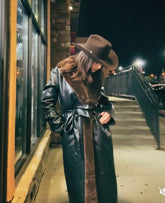 MARGUA Leather Coat