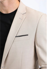 Men's Platini Khaki Western Blazer