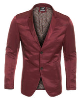 Men's Western Burgundy Blazer