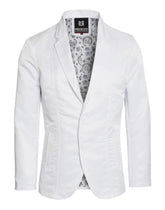 Men's Western White Blazer