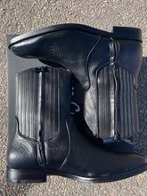 Men's Franco Cuadra Black Deer Zipper Round Toe FF288