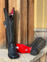 Rock'Em Valentina Tall Red Bottom Square Toe Cowgirl Boots