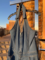 Miriam Retro Jumpsuit Dark Wash