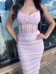 Bella Dress Bubblegum