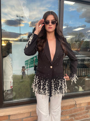 Perla Blazer Black