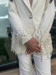 Perla Blazer Ivory