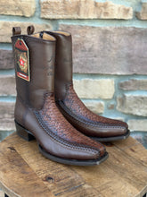 Men's Los Altos Boots Python 7X Toe Porto Brown