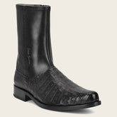 Men's Cuadra Black Caiman Belly Ankle Boots FC656