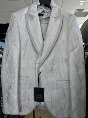 Platino Western Luxury Suit- Moreno Collective