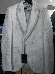 Platino Western Luxury Suit- Moreno Collective