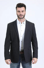 Men's Platini Black Western Blazer BLW10932