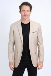 Men's Platini Khaki Western Blazer BLZ10532