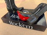Rock'Em Makayla Tall Red Bottom Snip Toe Cowgirl Boots