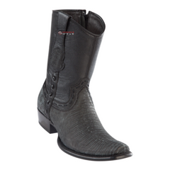 Men's Wild West Teju Lizard Ankle Boots Dubai Toe