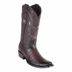 Men's Wild West Caiman Belly Boots Dubai Toe