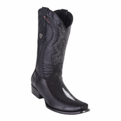 Men's Wild West Stingray Single Stone With Deer Boots Dubai Toe