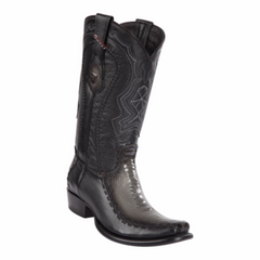 Men's Wild West Ostrich Leg With Deer Boots Dubai Toe