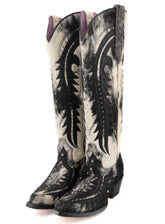 Rock'Em Amanda tall Cowhide Cowgirl Boots