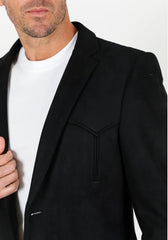 Men's Platini Western Faux Suede Blazer