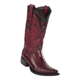 Men's Wild West Ostrich Leg Boots Snip Toe