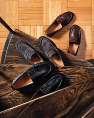 QUINCEY BLACK LEATHER