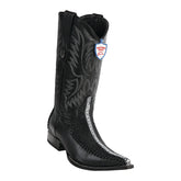Men's Wild West Stingray Rowstone With Deer Boots 3x Toe
