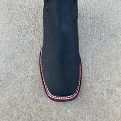 Women's Los Altos Black Nobuck Ankle Boots