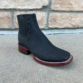 Women's Los Altos Black Nobuck Ankle Boots