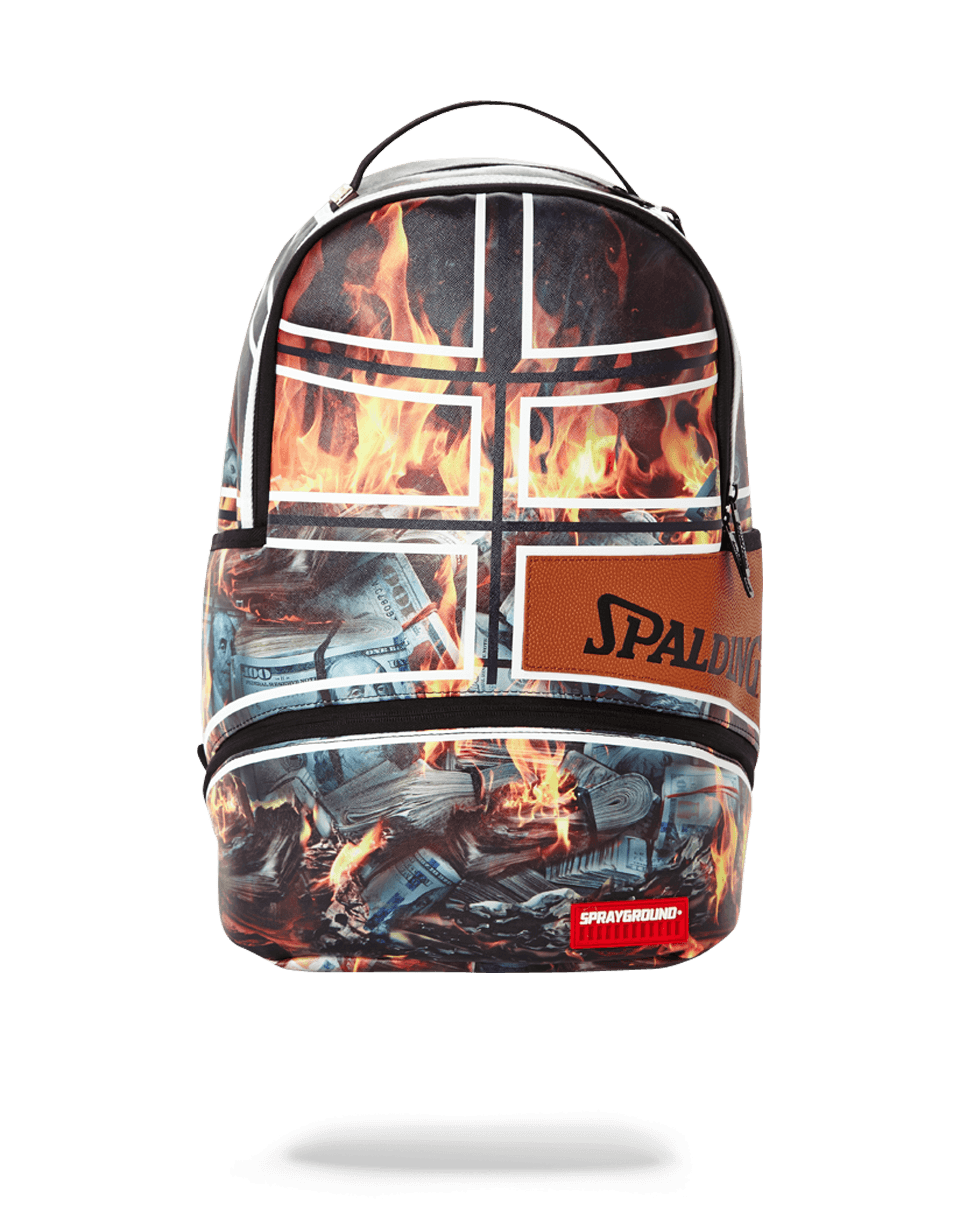 SPALDING X FIRE MONEY BACKPACK