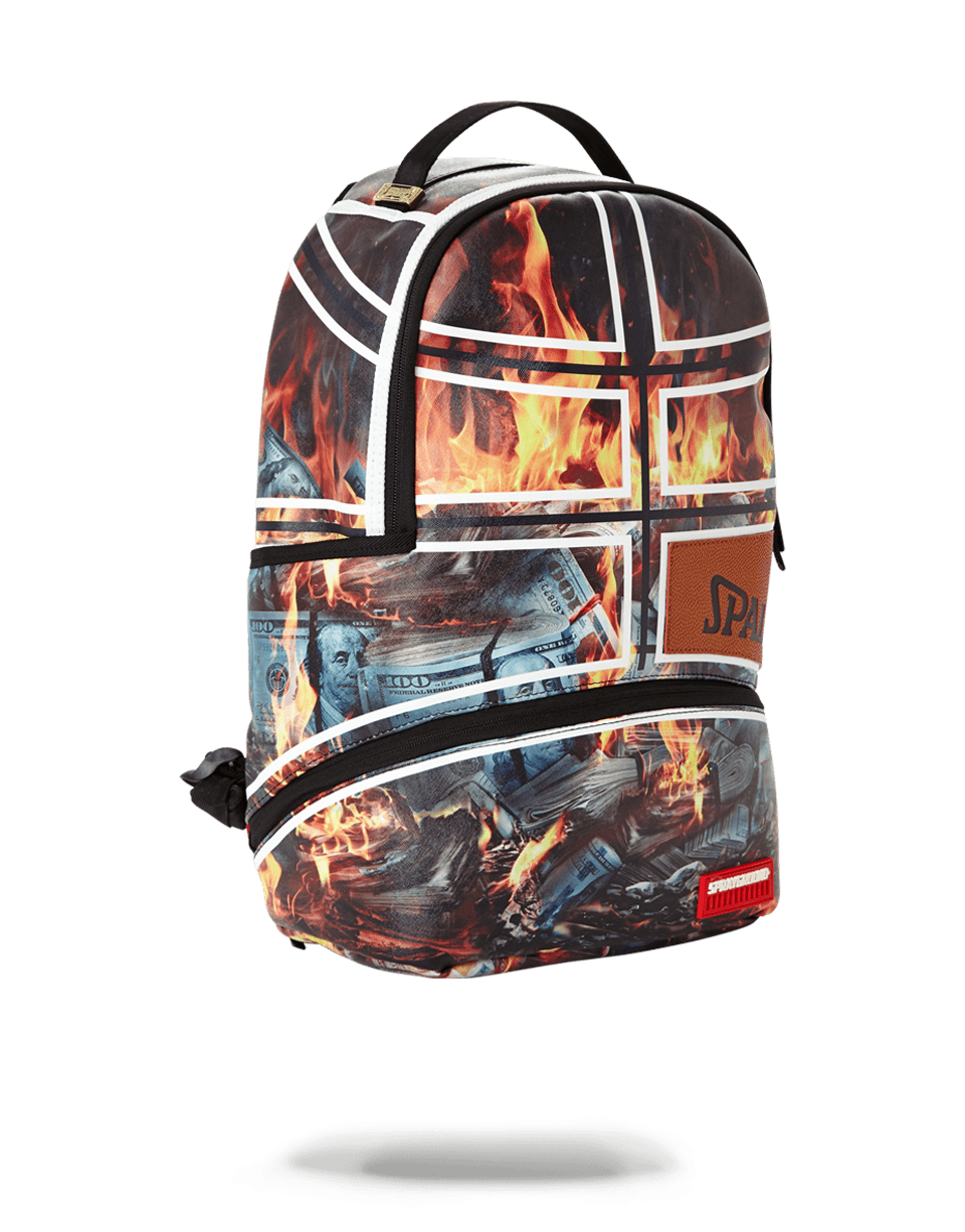 SPALDING X FIRE MONEY BACKPACK