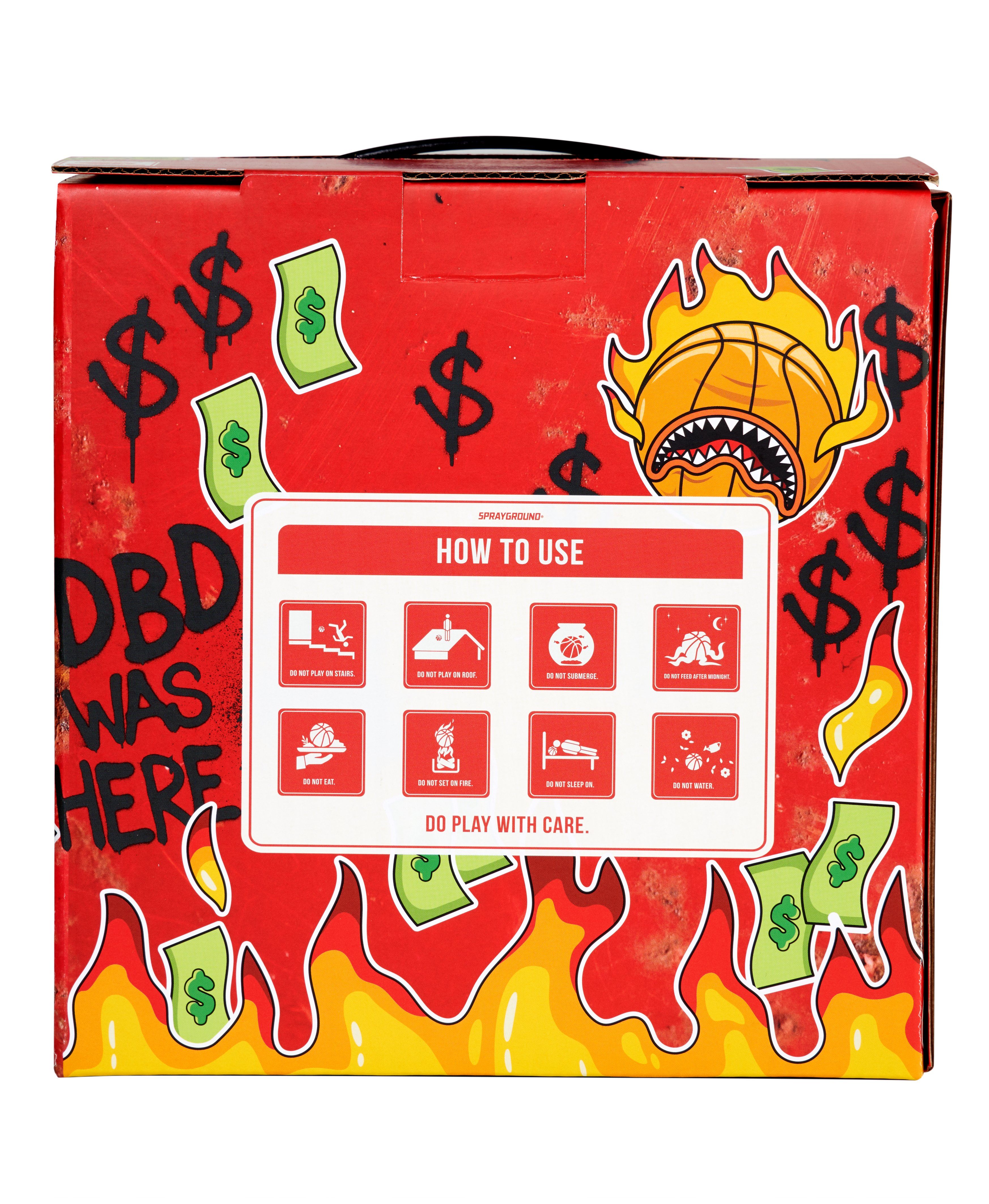 SPALDING X FIRE BASKETBALL