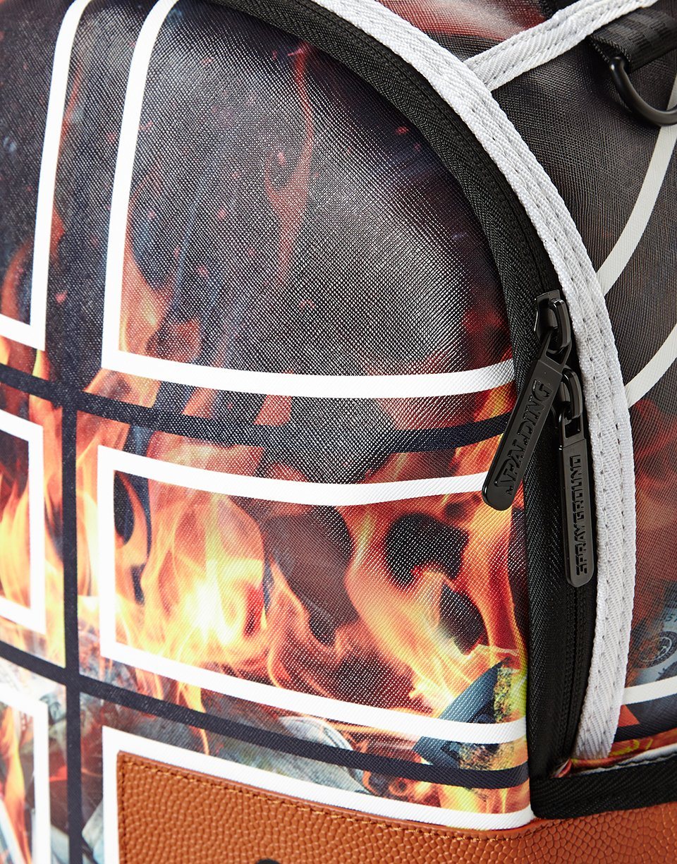 SPALDING X FIRE MONEY BACKPACK