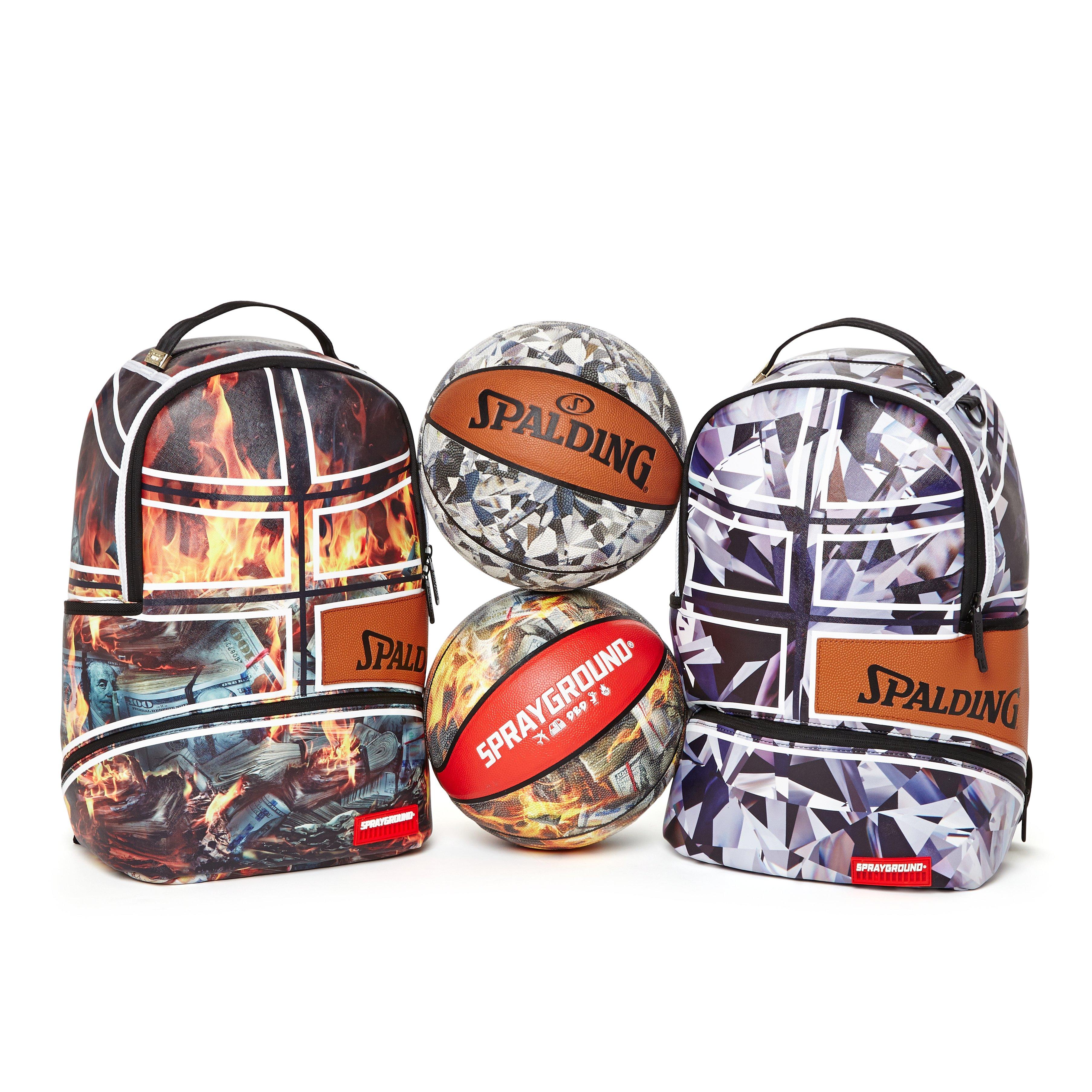 SPALDING X FIRE MONEY BACKPACK