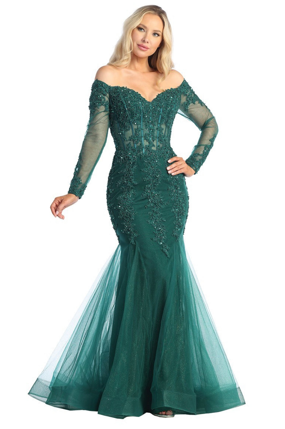 Let's Evening Gown 7828L