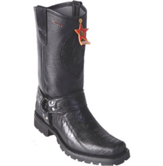 Men's Los Altos Ostrich Leg Biker Boots