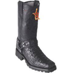 Men's Los Altos Smooth Caiman Biker Boots